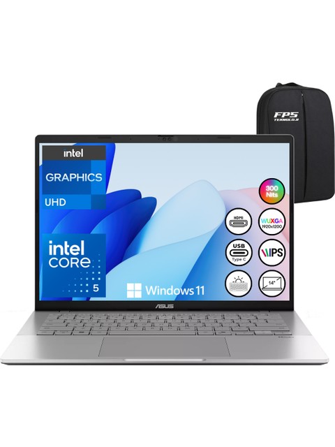 Asus Vivobook S14 S3407VA Core 5 210H 32GB Ram 2tb SSD 14" Wuxga W11 Taşınabilir Bilgisayar